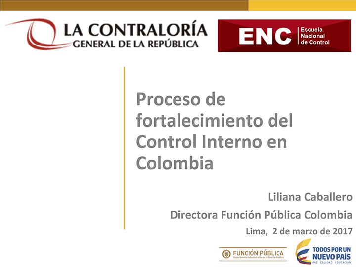 Proceso de fortalecimiento del Control Interno en Colombia  ¿