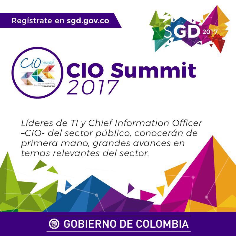 Hoja de Ruta CIO Summit 2017 