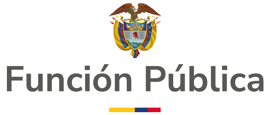 Logo Departamento Administrativo de la Función Pública
